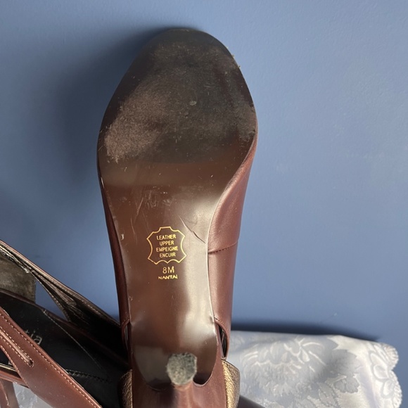 Portia sandals in brown/bronze, size 8 - Picture 8 of 9